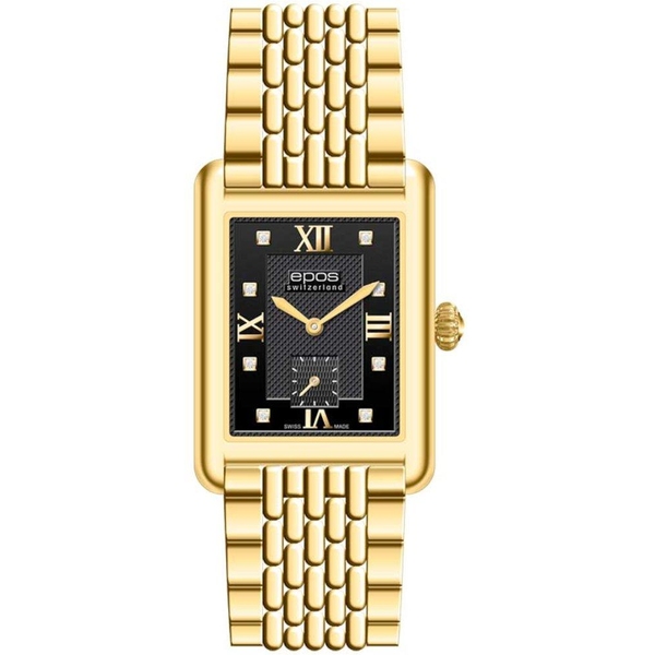ZEGAREK EPOS QUARTZ LADY SQUARE DIAMONDS