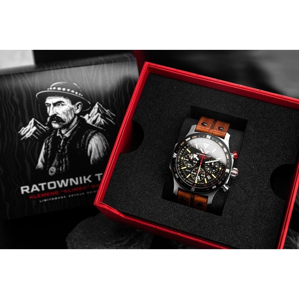 ZEGAREK VOSTOK EUROPE EXPEDITION RATOWNIK TATR KLEMENS KLIMEK BACHLEDA