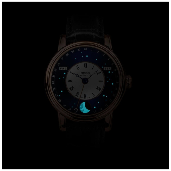 ZEGAREK EPOS ARTISTRY 3439 BM V-STYLE AUTOMATIC MOONPHASE