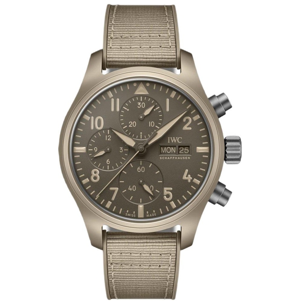 ZEGAREK IWC SCHAFFHAUSEN PILOT'S CHRONOGRAPH 41 TOP GUN MOJAVE DESERT