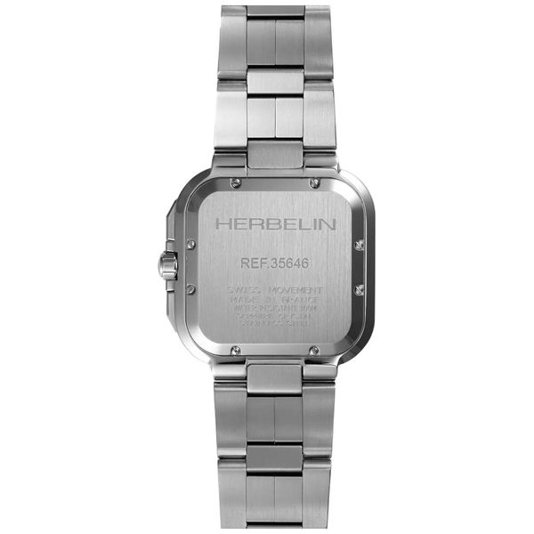 ZEGAREK HERBELIN CAP CAMARAT SQUARE CHRONOGRAPH