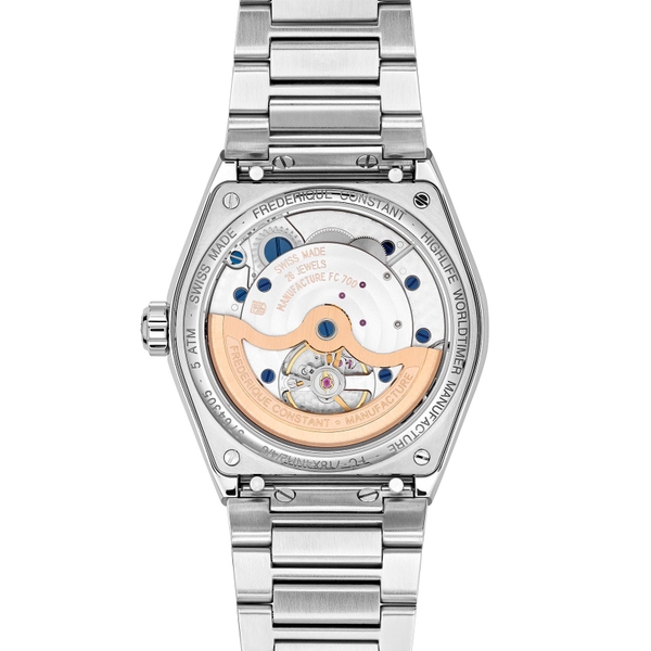 ZEGAREK FREDERIQUE CONSTANT HIGHLIFE WORLDTIMER MANUFACTURE