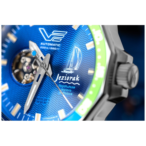 ZEGAREK VOSTOK EUROPE ROCKET N-1 MAZURY JEZIORO JEZIORAK LIMITED EDITION