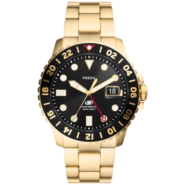 ZEGAREK FOSSIL BLUE GMT
