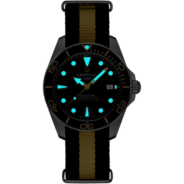 ZEGAREK CERTINA DA ACTION DIVER 40,5MM POWERMATIC 80