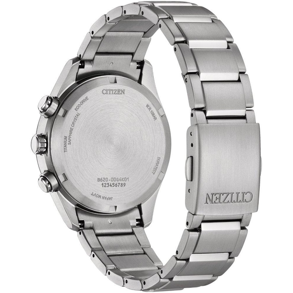 ZEGAREK CITIZEN ECO-DRIVE SUPER TITANIUM CHRONOGRAPH