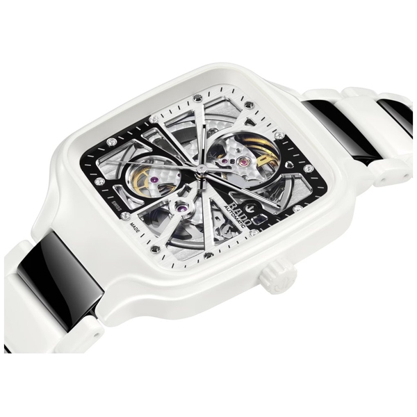 ZEGAREK RADO TRUE SQUARE AUTOMATIC OPEN HEART DIAMONDS LIMITED EDITION