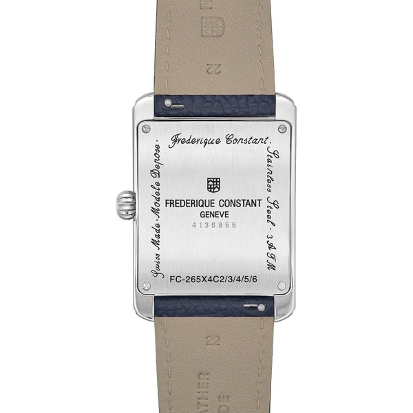 ZEGAREK FREDERIQUE CONSTANT CLASSICS CARREE CALENDAR MOONPHASE