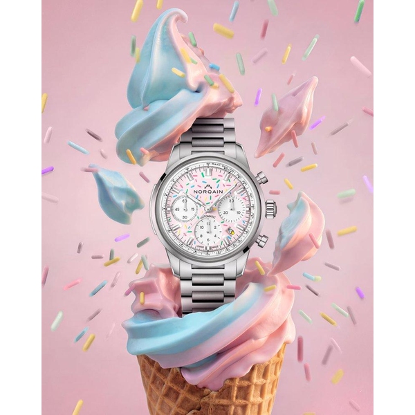 ZEGAREK NORQAIN FREEDOM CHRONO ENJOY LIFE SPRINKLES