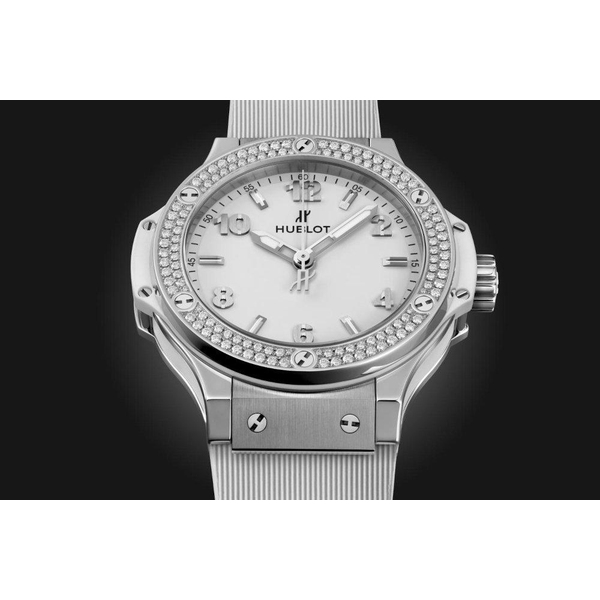 ZEGAREK HUBLOT BIG BANG STEEL WHITE DIAMONDS
