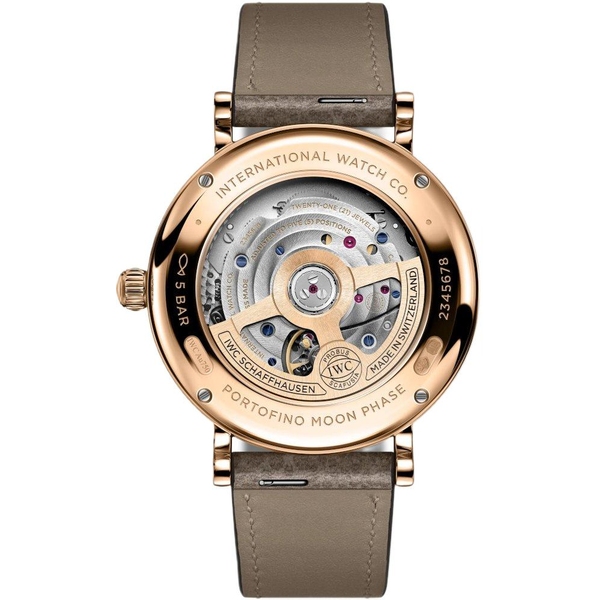 ZEGAREK IWC SCHAFFHAUSEN PORTOFINO AUTOMATIC MOON PHASE 37