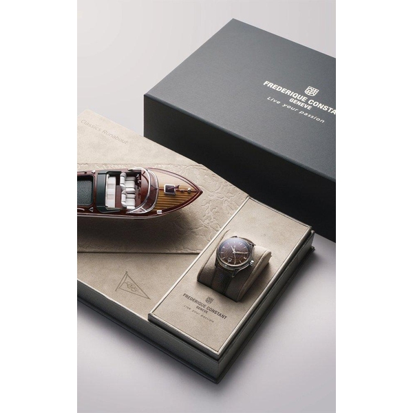 ZEGAREK FREDERIQUE CONSTANT CLASSICS RUNABOUT AUTOMATIC GMT