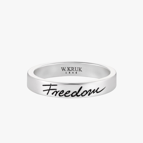 Pierścionek srebrny Freedom