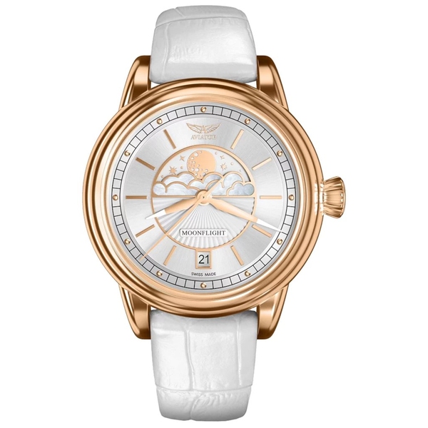 ZEGAREK AVIATOR DOUGLAS MOONFLIGHT