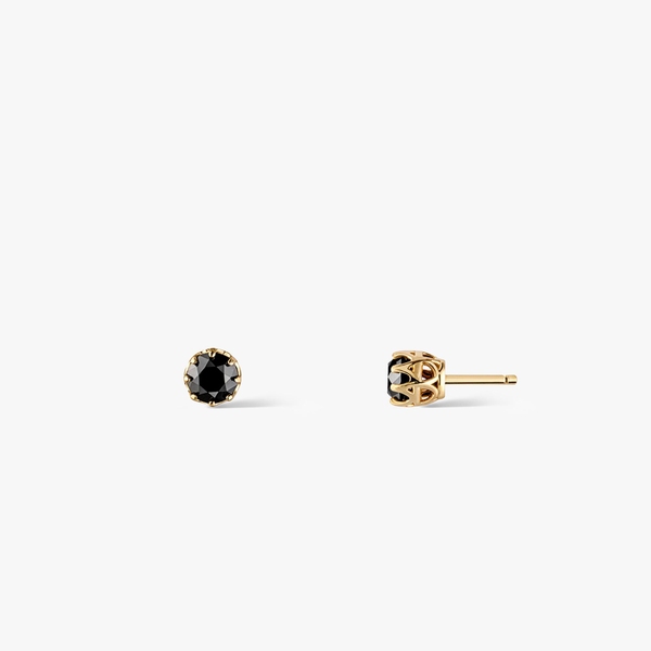 Kolczyki złote Tajemniczy