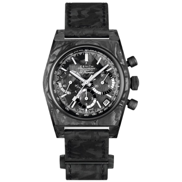 ZEGAREK ZENITH CHRONOMASTER REVIVAL COVER GIRL CARBON LIMITED EDITION