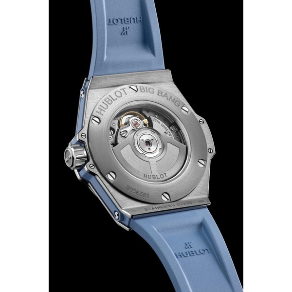 ZEGAREK HUBLOT BIG BANG ONE CLICK STEEL COAL BLUE DIAMONDS
