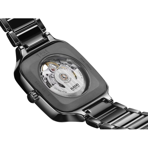 ZEGAREK RADO TRUE SQUARE AUTOMATIC SKELETON DIAMONDS