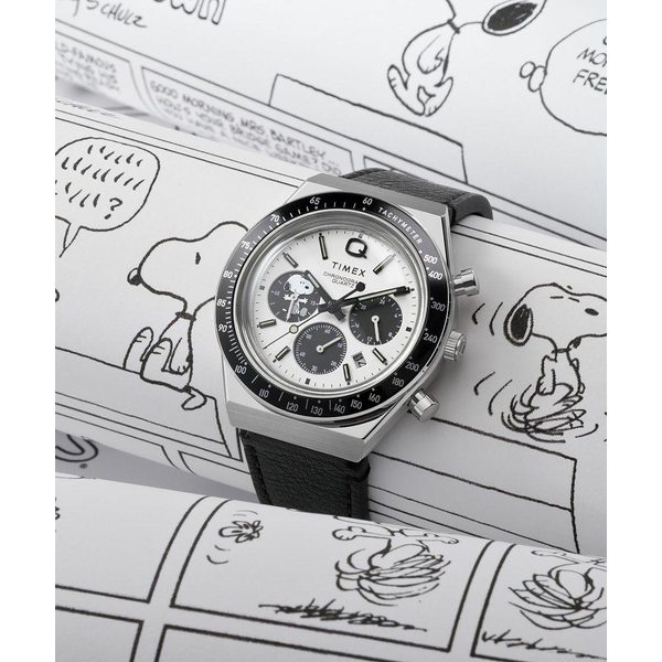 ZEGAREK TIMEX Q TIMEX CHRONOGRAPH X PEANUTS SNOOPY