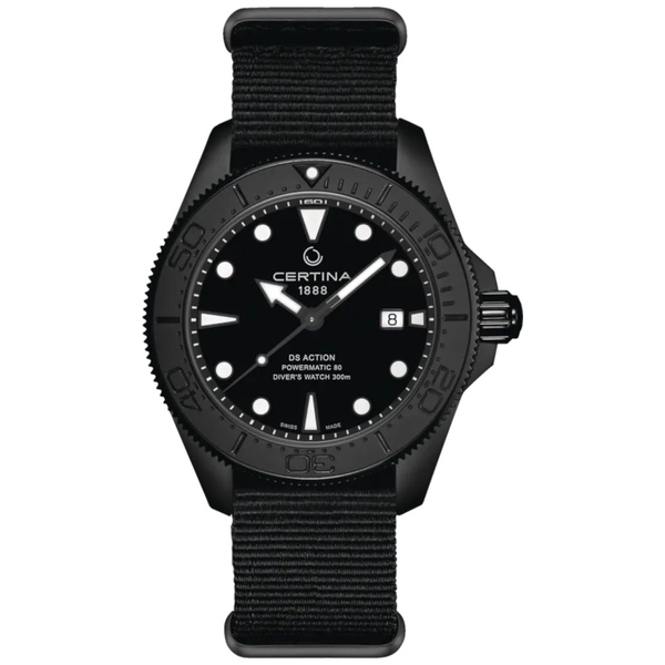 ZEGAREK CERTINA DS ACTION DIVER 43MM POWERMATIC 80