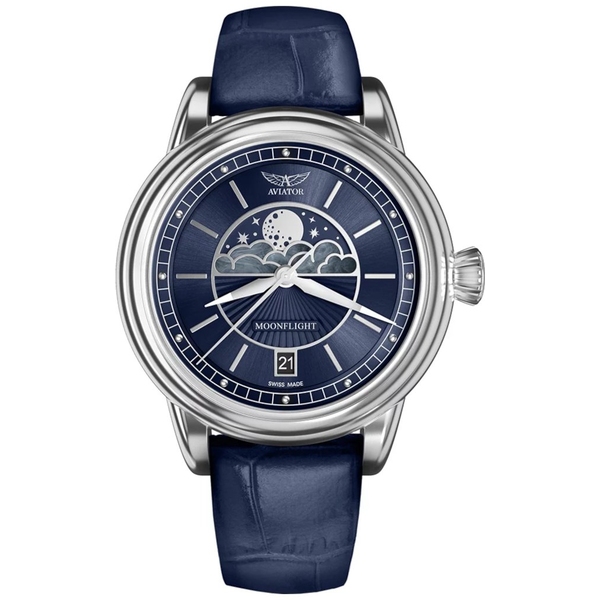ZEGAREK AVIATOR DOUGLAS MOONFLIGHT