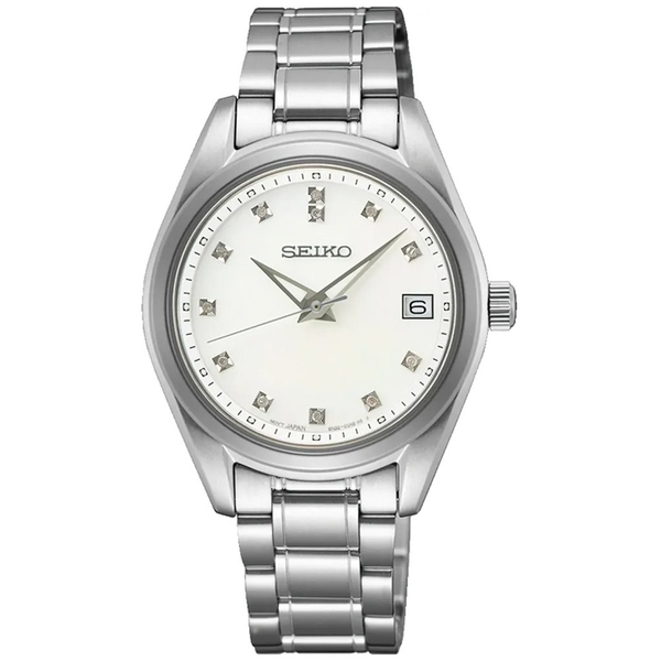 ZEGAREK SEIKO CLASSIC QUARTZ DIAMONDS