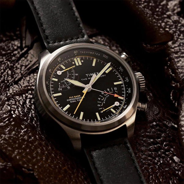 ZEGAREK TIMEX WATERBURY ACE FLY-BACK CHRONOGRAPH