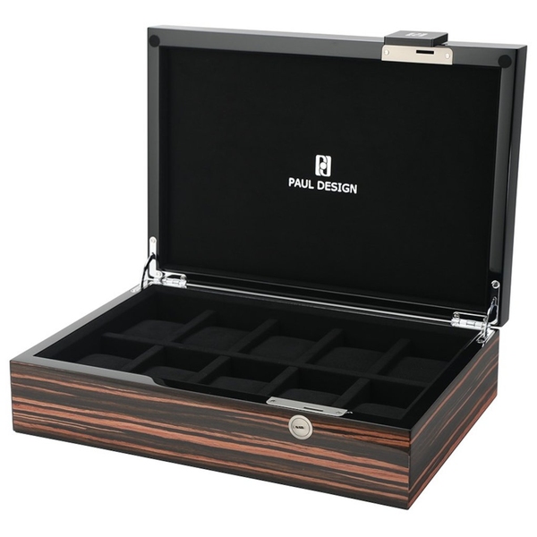 PUDEŁKO PAUL DESIGN COLLECTOR 10 CASE MACASSAR