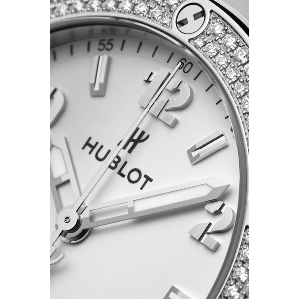 ZEGAREK HUBLOT BIG BANG STEEL WHITE DIAMONDS