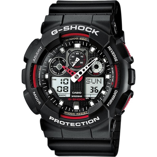 ZEGAREK G-SHOCK ANALOG-DIGITAL GA-100 SERIES