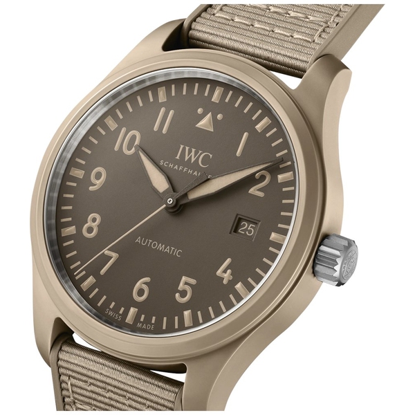 ZEGAREK IWC SCHAFFHAUSEN PILOT'S AUTOMATIC 41 TOP GUN MOJAVE DESERT