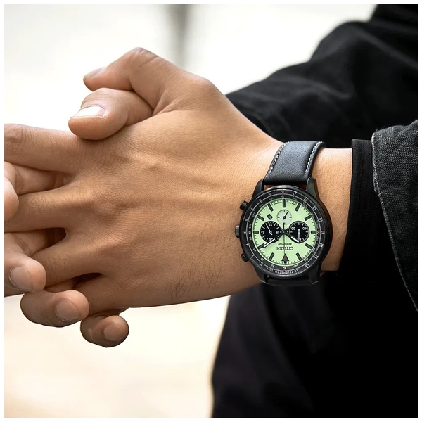 ZEGAREK CITIZEN ECO-DRIVE AVIATION CHRONOGRAPH