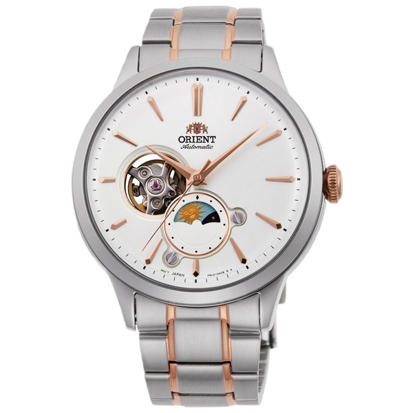 ZEGAREK ORIENT CONTEMPORARY SUN & MOON OPEN HEART
