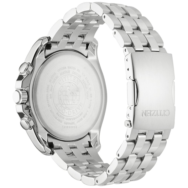 ZEGAREK CITIZEN ECO-DRIVE RADIO CONTROLLED DUAL TIME