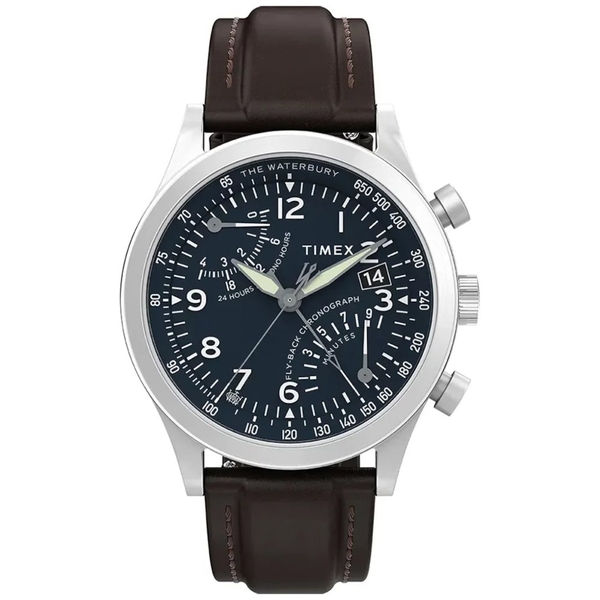 ZEGAREK TIMEX WATERBURY TRADITIONAL FLY BACK CHRONOGRAPH