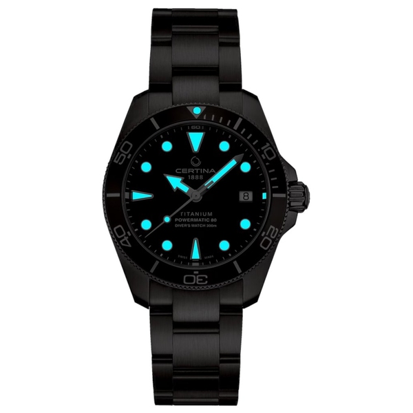 ZEGAREK CERTINA DS ACTION DIVER 38MM POWERMATIC 80