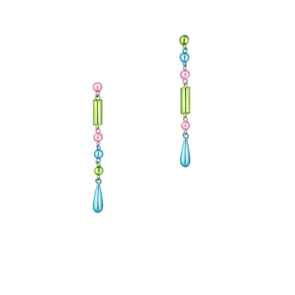 Kolczyki Color Drops Princess Club