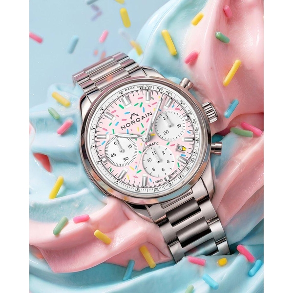 ZEGAREK NORQAIN FREEDOM CHRONO ENJOY LIFE SPRINKLES