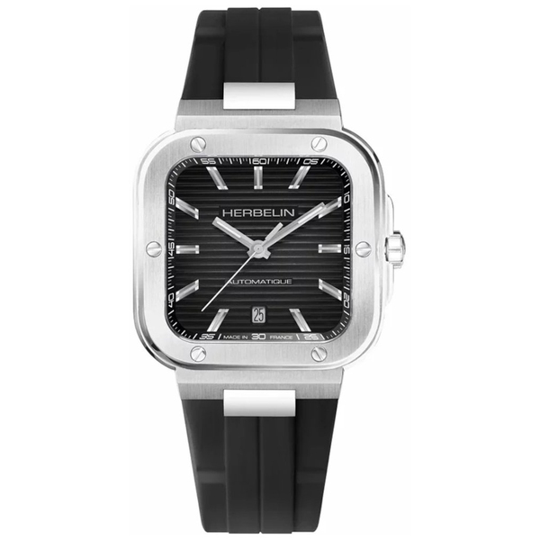 ZEGAREK HERBELIN CAP CAMARAT SQUARE AUTOMATIC