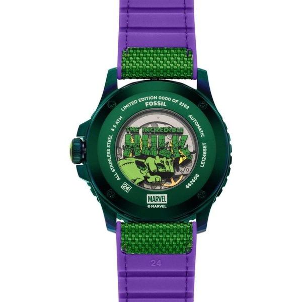 ZEGAREK FOSSIL X MARVEL INCREDIBLE HULK LIMITED EDITION