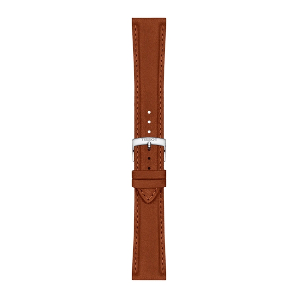 Tissot brązowy pasek skórzany 21 mm