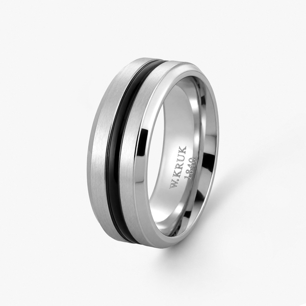 Obrączka stalowa