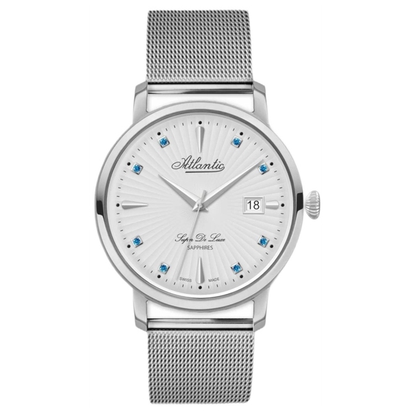 ZEGAREK ATLANTIC SUPER DE LUXE BLUE SAPPHIRE EDITION