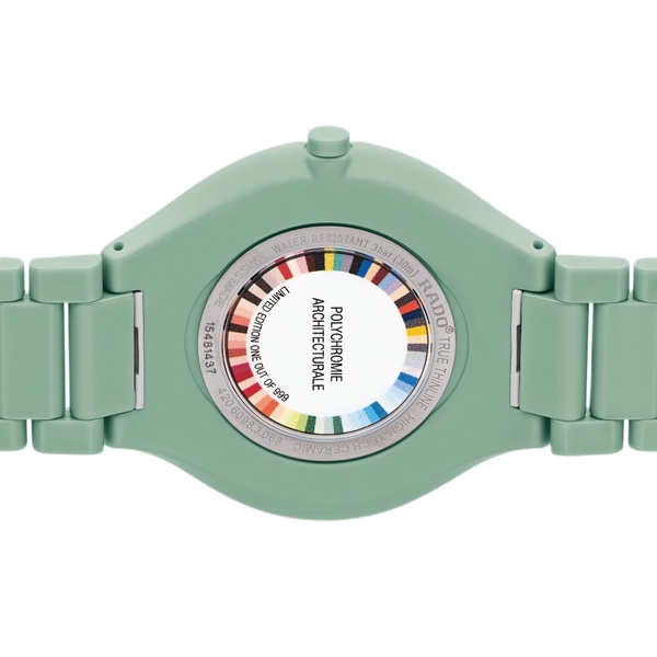 ZEGAREK RADO TRUE ROUND THINLINE LES COULEURS LE CORBUSIER