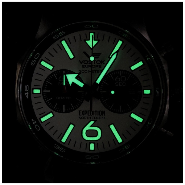 ZEGAREK VOSTOK EUROPE EXPEDITION NORTH POLE 1 CHRONO