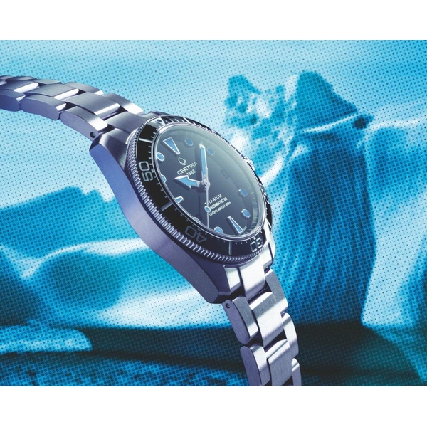 ZEGAREK CERTINA DS ACTION DIVER 38MM TITANIUM