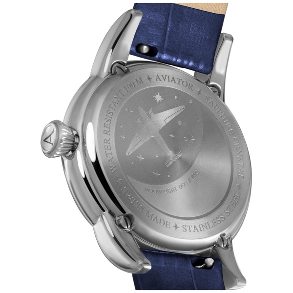 ZEGAREK AVIATOR DOUGLAS MOONFLIGHT DIAMOND EDITION