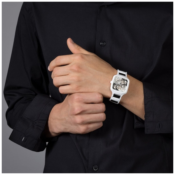 ZEGAREK RADO TRUE SQUARE AUTOMATIC OPEN HEART DIAMONDS LIMITED EDITION