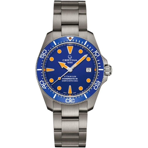 ZEGAREK CERTINA DS ACTION DIVER 38MM TITANIUM
