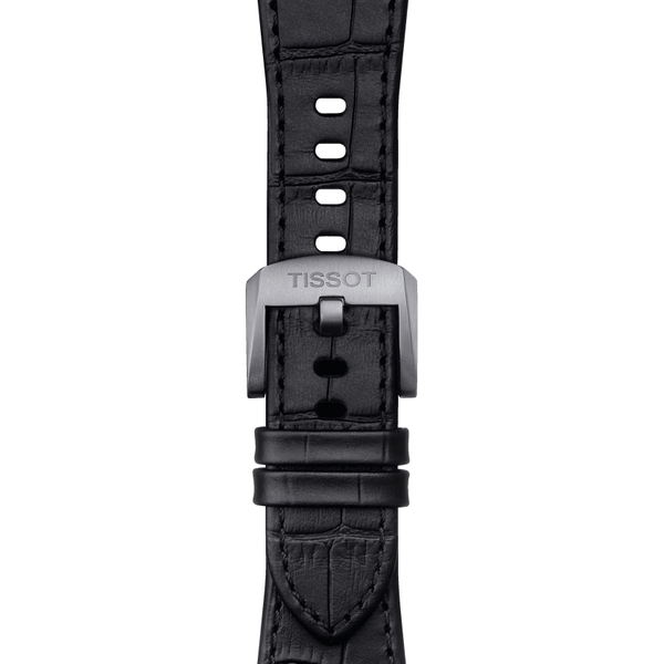 Tissot czarny pasek skórzany 12 mm